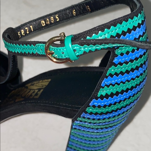 Salvatore Ferragamo Fergie T-strap heels - Picture 7 of 8